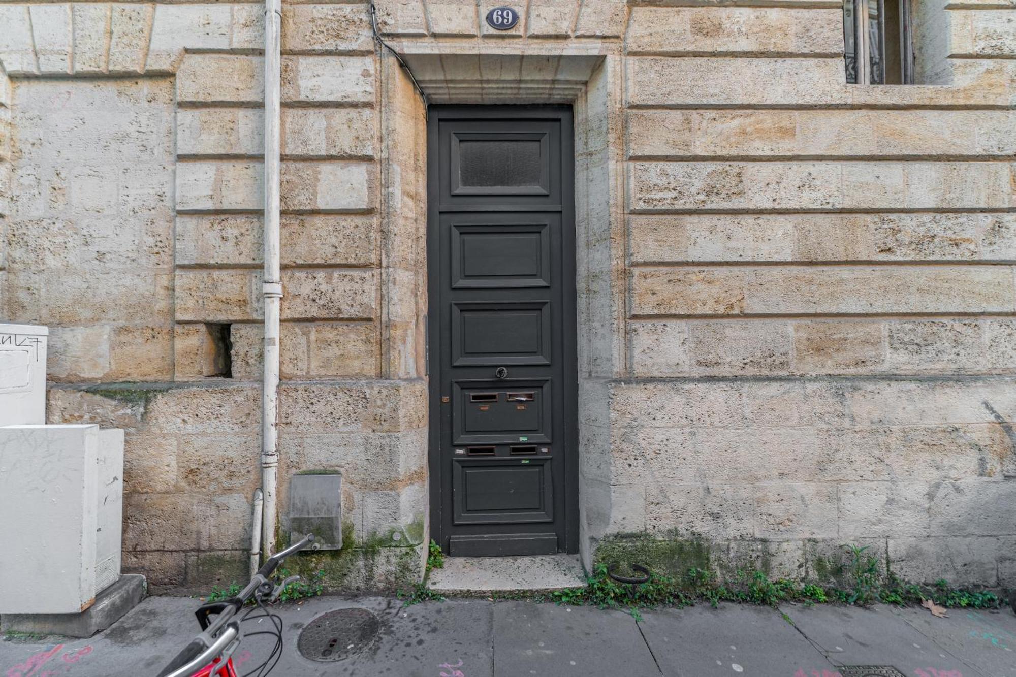 Superbe Appartement De 2 Chambres Au Coeur Du Quartier Gambetta Bordéus Exterior foto